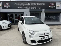 White Used 2013 Fiat 500S S Hatchback | £4,495 (Good price)