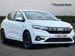 White Used 2023 Dacia Sandero Expression Hatchback | £10,200 (Good price)