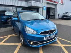 Blue Used 2019 Mitsubishi Mirage Hatchback | £7,470 (Fair price)