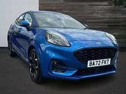 Blue Used 2022 Ford Puma ST-Line X SUV | £16,190 (Fair price)