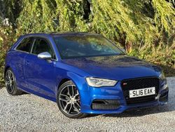 Blue Used 2016 Audi S3 Advanced Hatchback | £12,495 (Fair price)