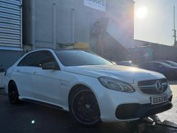 White Used 2014 Mercedes E63S AMG Sedan | £25,500