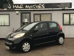 Black Used 2009 Peugeot 107 Hatchback | £3,950 (Fair price)