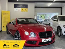 Red Used 2014 Bentley Continental GT Convertible Cabriolet | £51,895 (A bit pricey)