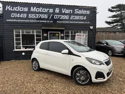 White Used 2015 Peugeot 108 Active Hatchback | £5,250 (Fair price)