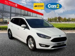 White Used 2016 Ford Focus Titanium Estate | £7,565 (Fair price)