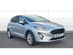 Silver Used 2018 Ford Fiesta Zetec Hatchback | £7,503 (Fair price)