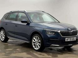 Petrol blue metallic Used 2020 Skoda Kamiq SE L SUV | £14,084 (Fair price)