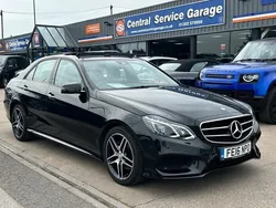 Black Used 2016 Mercedes E220 Premium Plus Sedan | £17,995 (A bit pricey)