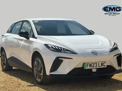 White Used 2023 MG MG4 EV SE Hatchback | £14,695 (Fair price)
