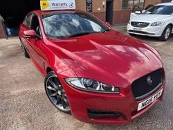 Red Used 2015 Jaguar XF R-Sport Sedan | £8,495 (Fair price)