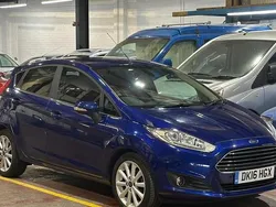 Blue Used 2016 Ford Fiesta Titanium Hatchback | £4,495 (Good price)