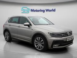 Silver Used 2017 VW Tiguan R-line SUV | £15,326 (Fair price)