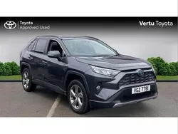 Grey Used 2022 Toyota RAV4 Hybrid Design SUV | £25,691 (Fair price)