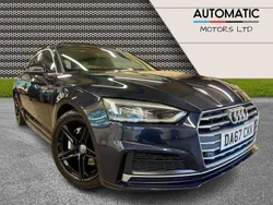 Blue Used 2017 Audi A5 S-Line Coupe | £11,490