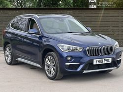 Blue Used 2019 BMW X1 xLine SUV | £17,900 (Fair price)