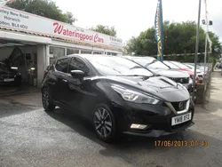 Black Used 2018 Nissan Micra N-Connecta Hatchback | £8,495 (Fair price)