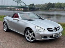 Silver Used 2005 Mercedes SLK200 Cabriolet | £4,999 (Fair price)