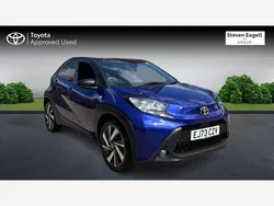 Blue Used 2023 Toyota Aygo Hatchback | £13,607 (Fair price)