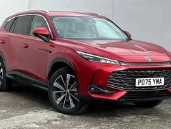Red New 2024 MG HS Trophy SUV | £25,995 (A bit pricey)
