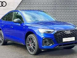 Blue Used 2022 Audi Q5 S-Line SUV | £34,490 (A bit pricey)