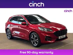 Red Used 2021 Ford Kuga ST-Line X SUV | £16,399 (Fair price)