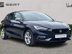 Blue Used 2021 Seat Leon FR Hatchback | £15,371 (Fair price)