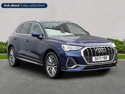 Blue Used 2022 Audi Q3 S-Line SUV | £26,244 (Fair price)