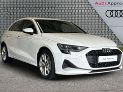 White Used 2025 Audi A3 e-tron Sport Hatchback | £31,400 (Expensive)