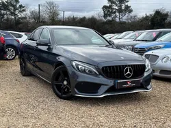Grey Used 2015 Mercedes C250 AMG line Sedan | £7,779 (Fair price)