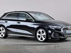 Black Used 2022 Audi A3 S-Line Hatchback | £22,398 (Fair price)