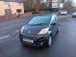 Black Used 2012 Peugeot 107 Active Hatchback | £3,095 (Fair price)