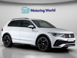 White Used 2020 VW Tiguan R-line SUV | £21,300 (Fair price)