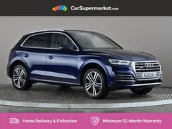 Blue Used 2019 Audi Q5 S-Line SUV | £20,176 (Good price)