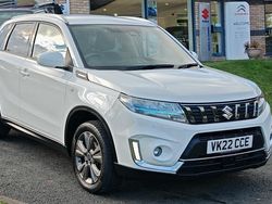White Used 2022 Suzuki Vitara SZ-T SUV | £12,995 (Good price)
