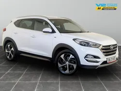 White Used 2017 Hyundai Tucson Edition SUV | £8,995 (Fair price)