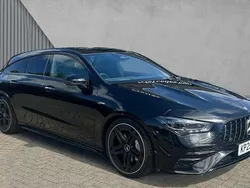 Black Used 2025 Mercedes CLA35 AMG Premium Plus Estate | £43,890