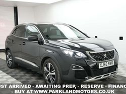 Black Used 2019 Peugeot 3008 GT-line Hatchback | £12,595 (Fair price)