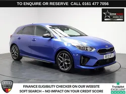 Blue Used 2021 Kia Ceed GT-Line Hatchback | £13,240 (Fair price)