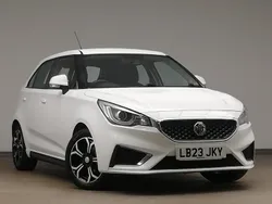 White Used 2023 MG MG3 Exclusive Hatchback | £10,698 (Fair price)