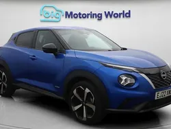 Blue Used 2022 Nissan Juke Tekna SUV | £15,200 (Fair price)