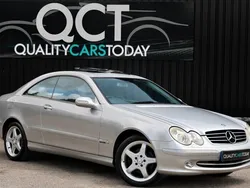 Silver Used 2003 Mercedes CLK240 Avantgarde Coupe | £5,450