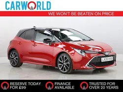 Red Used 2020 Toyota Corolla Hatchback | £14,700 (Fair price)