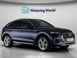 Blue Used 2022 Audi Q5 Sportback S-Line SUV | £28,407 (Good price)