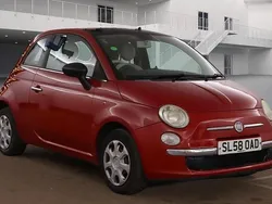 Red Used 2009 Fiat 500 Pop Hatchback | £1,896 (Fair price)
