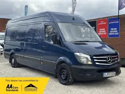 Blue Used 2017 Mercedes Sprinter Van | £10,990 (Fair price)