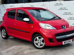 Red Used 2012 Peugeot 107 Sportium Hatchback | £1,495 (Good price)