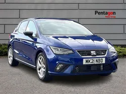 Blue Used 2021 Seat Ibiza FR Hatchback | £15,549 (Fair price)