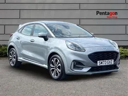 Silver Used 2024 Ford Puma ST-Line SUV | £15,895 (Fair price)