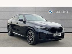 Black Used 2025 BMW X6 M Sport SUV | £65,875 (Expensive)